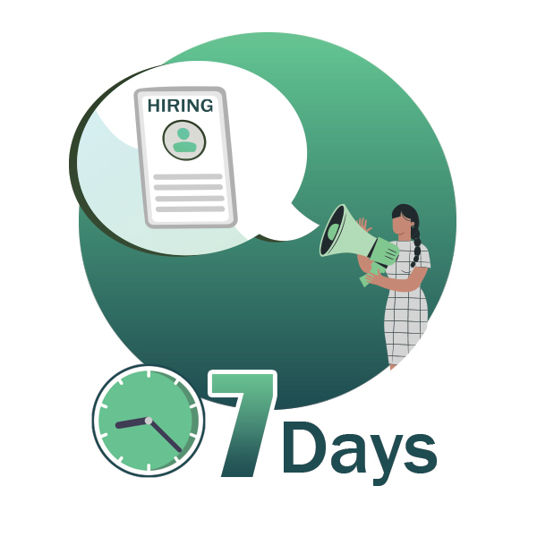 7 Days Promote Job Listing 1 Job Listing Promotion for 7 Days